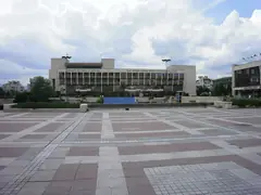 Сградата на Американския университет в България в Благоевград