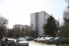 Блок на студентско общежитие в Студентски град в София